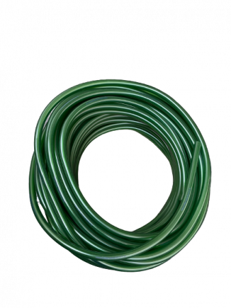 PVC-Schlauch, grün-leicht-transparent