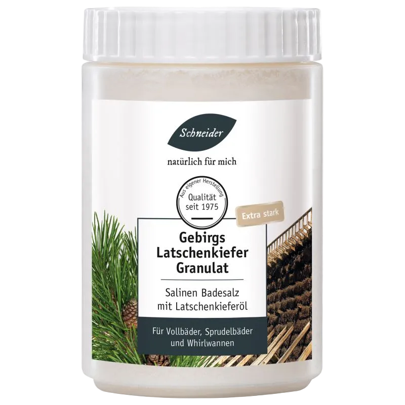  Bath salt (mountain pine granulate)