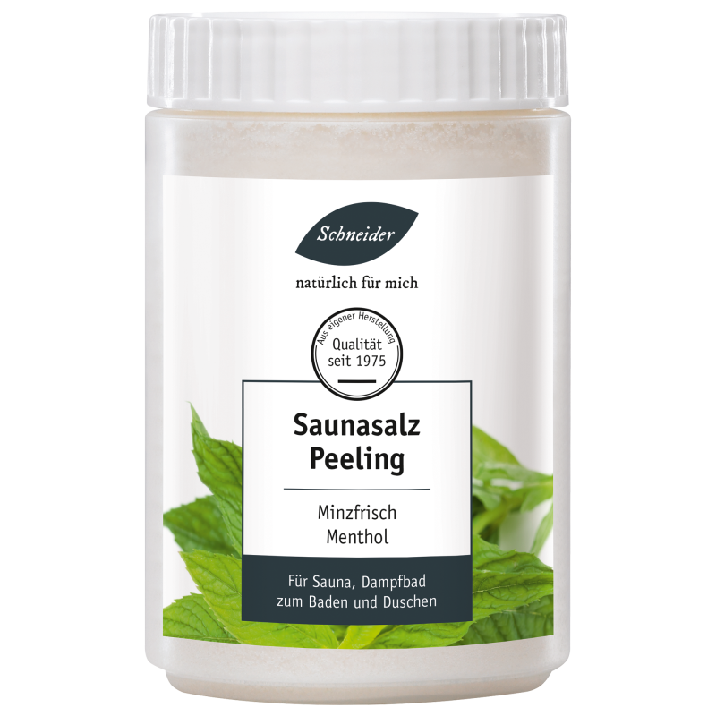 Badesalz (Saunasalz Minzfrisch/Menthol)