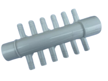 Luftverteiler 12-fach,  1  Zoll  2 Ausg.