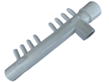 Luftverteiler  8-fach,  1  Zoll  3 Ausg.