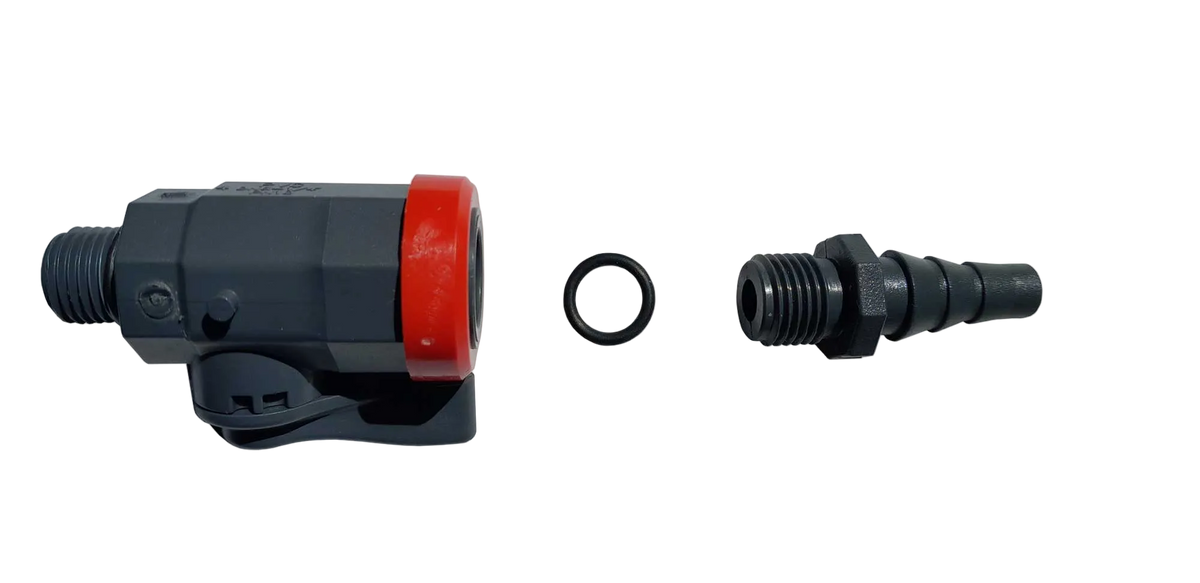  Ball valve with thread 1/4 "and hose 3/8"