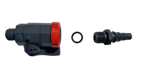  Ball valve with thread 1/4 "and hose 3/8"