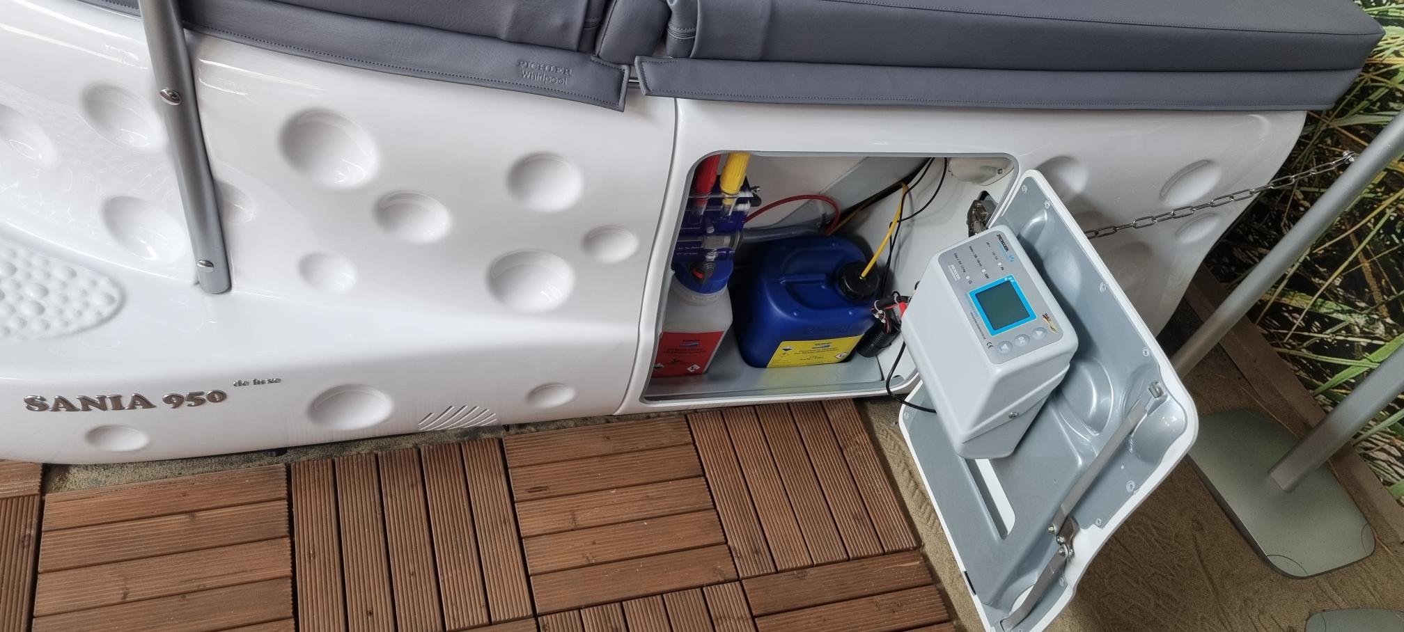 Whirlpool = SANIA 850 "de luxe"  Kompaktversion