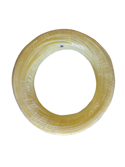 Schlauch, säurebeständig gelb transparent