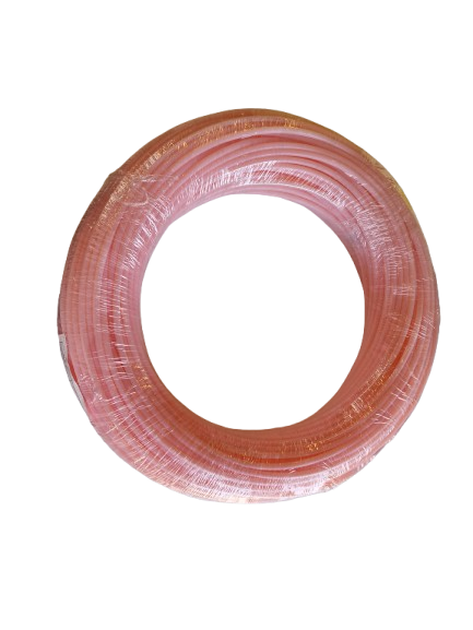 Schlauch, säurebeständig rot transparent