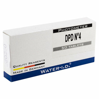 50 Tabletten DPD N°4 (Aktivsauerstoff)