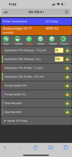 WPD-A3 gewerbl. pH/Redox/fCl. Wandmontage