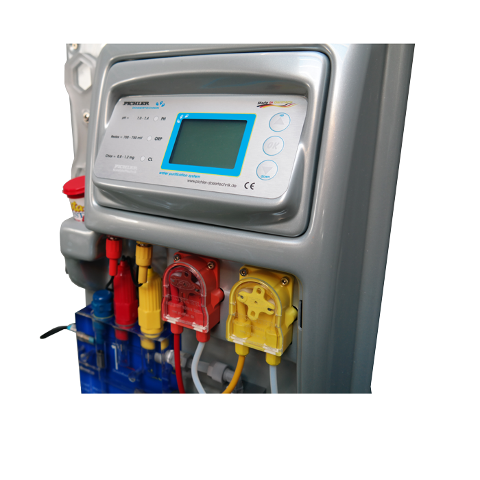 Dosieranlage WPD-A3 pH/Redox Wandmont.