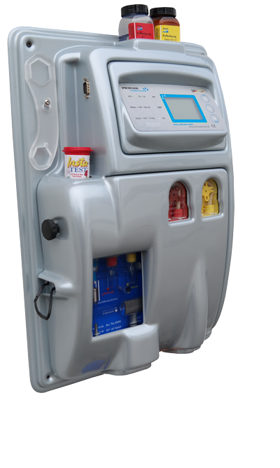Dosieranlage WPD-A3 pH/Redox Wandmont.