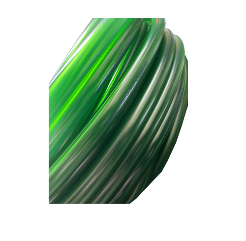 PVC-Schlauch, grün-leicht-transparent