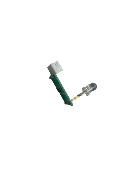 LED Lampe mit Stecker weiß