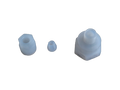 PVDF, Gerade Aufschraubverschr.3/8 4mm