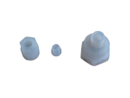 PVDF, Gerade Aufschraubverschr.3/8 4mm