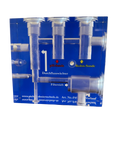 Acrylic block measuring unit for dosing system *