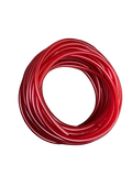 PVC-Schlauch, rot-leicht-transparent