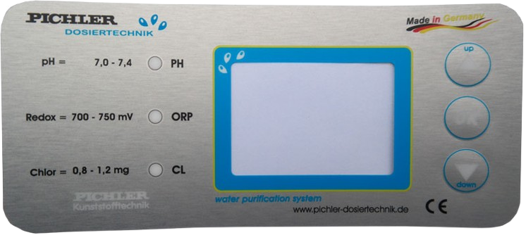 Tastatur-Folie WPD-A3 Dosieranlage *