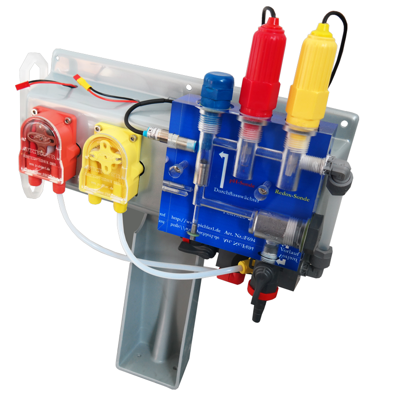 Dosieranlage WPD-A3 pH/Redox Einbau