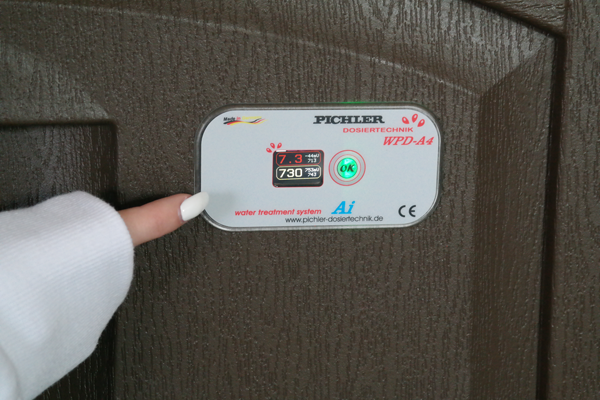 Dosieranlage WPD-A4 mini pH/Redox Einbau