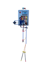Dosing system PH/free CL, W-LAN interface app, WPD-A3, wall/hose pump 