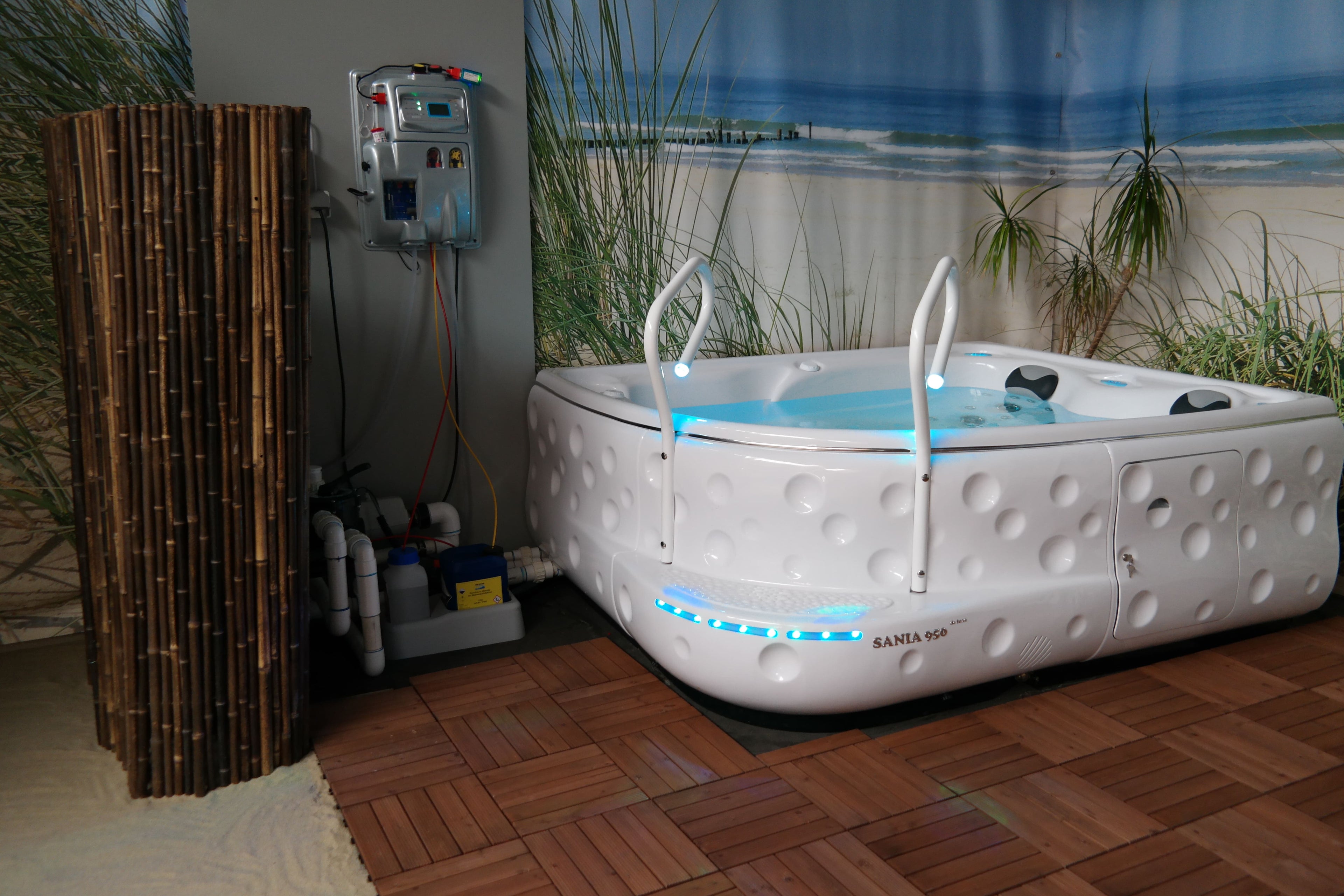 Whirlpool = SANIA 950 "de luxe"  Kompaktversion