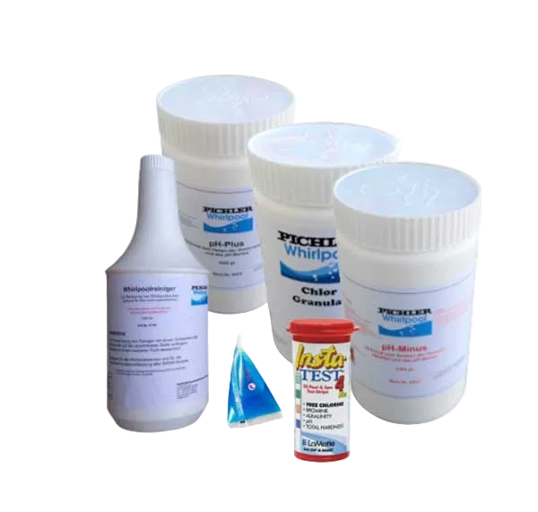 Wasserpflege-Set, für manuelles dosieren