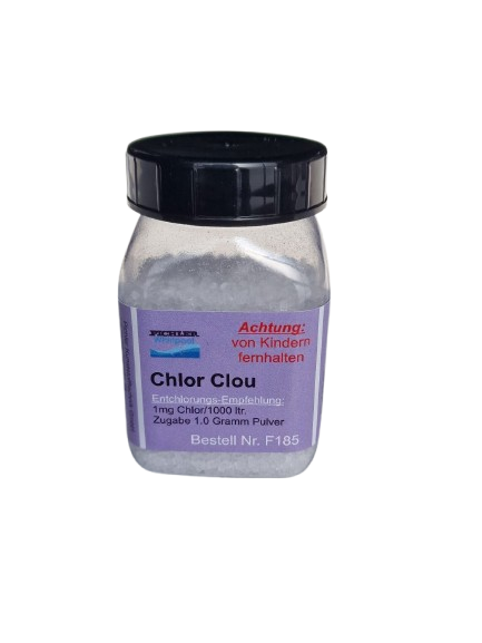 Chlor Clou, 80 gr. Pulver, Entchlorung von Poolwasser
