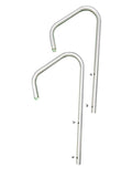 Whirlpoolreling-Set LI+RE Sania 950 Silber inkl. Beleuchtung