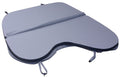 Abdeckg.SANIA 1300-1550 grau/Rand grau