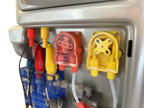Peristaltic pump yellow (chlorine)
