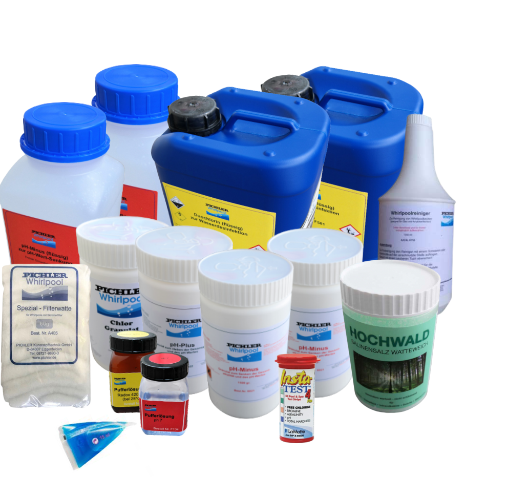 Chemie-Set f. Dosieranl. pH/Cl, extern *