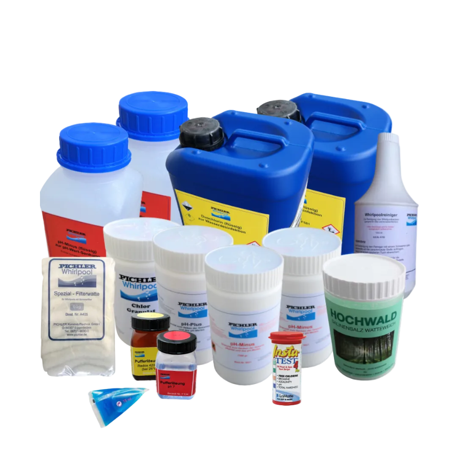 chemical-set for water treatment ph/CL