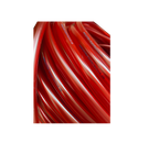 PVC-Schlauch, rot-leicht-transparent