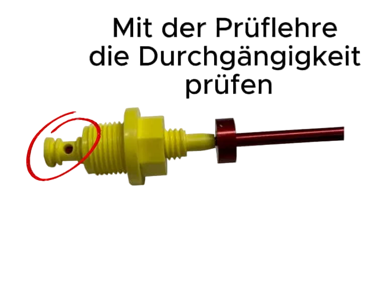 Spezialwerkzeug inkl. Bohrer (Impfventil reinigen, Kegel Heber)
