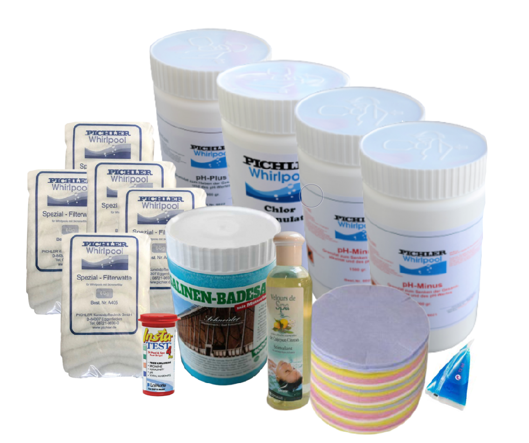 Wasserpflege- Set für OZON/Chlor Betrieb