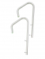 Preview: Whirlpoolreling-Set LI+RE Sania 950 Silber inkl. Beleuchtung