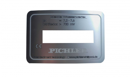 Folientastatur (Zusatz) silber für PHCL WPD-A1