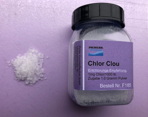 Chlor Clou, 50 gr Pulver, Entchlorung von Poolwasser