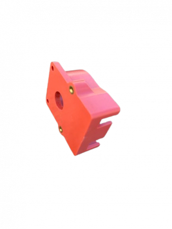 Gehäuse rot für Schlauchpumpe PVC