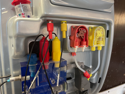 Preview: Ersatzschlauch gelb, m.Anschl.Pichler ab5/2011 *