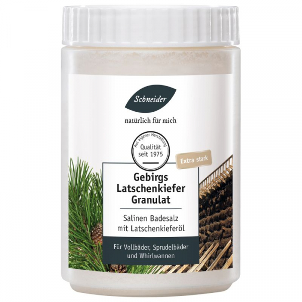 Badesalz (Gebirgs-Latschenkiefern-Granulat)