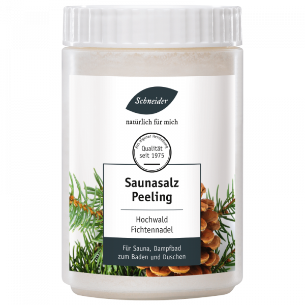 Badesalz (Saunasalz Hochwald/Fichtennadel)