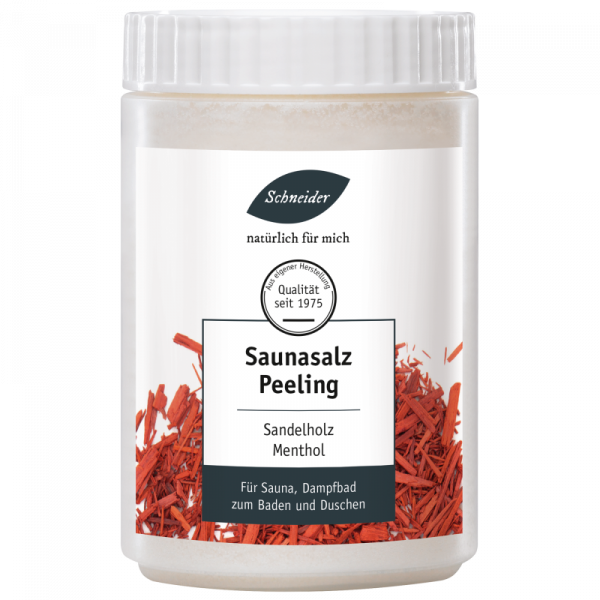 Badesalz (Saunasalz mit Sandelholz/Menthol)