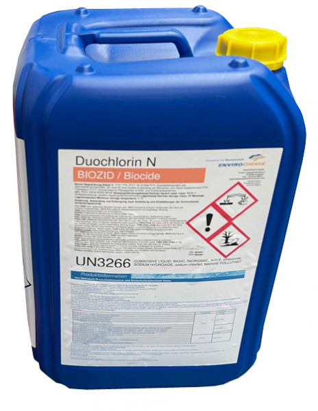 DUOCHLORIN 25 kg UN3266/Kl.8