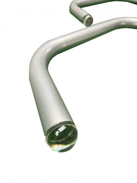 Whirlpoolreling-Set LI+RE Sania 950 Silber inkl. Beleuchtung