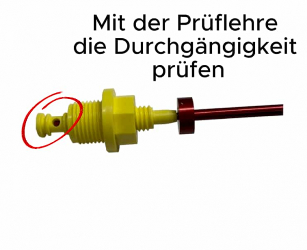 Spezialwerkzeug inkl. Bohrer (Impfventil reinigen, Kegel Heber)
